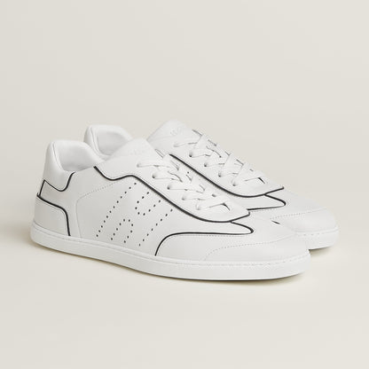  Hermes Match Sneaker Prunoir