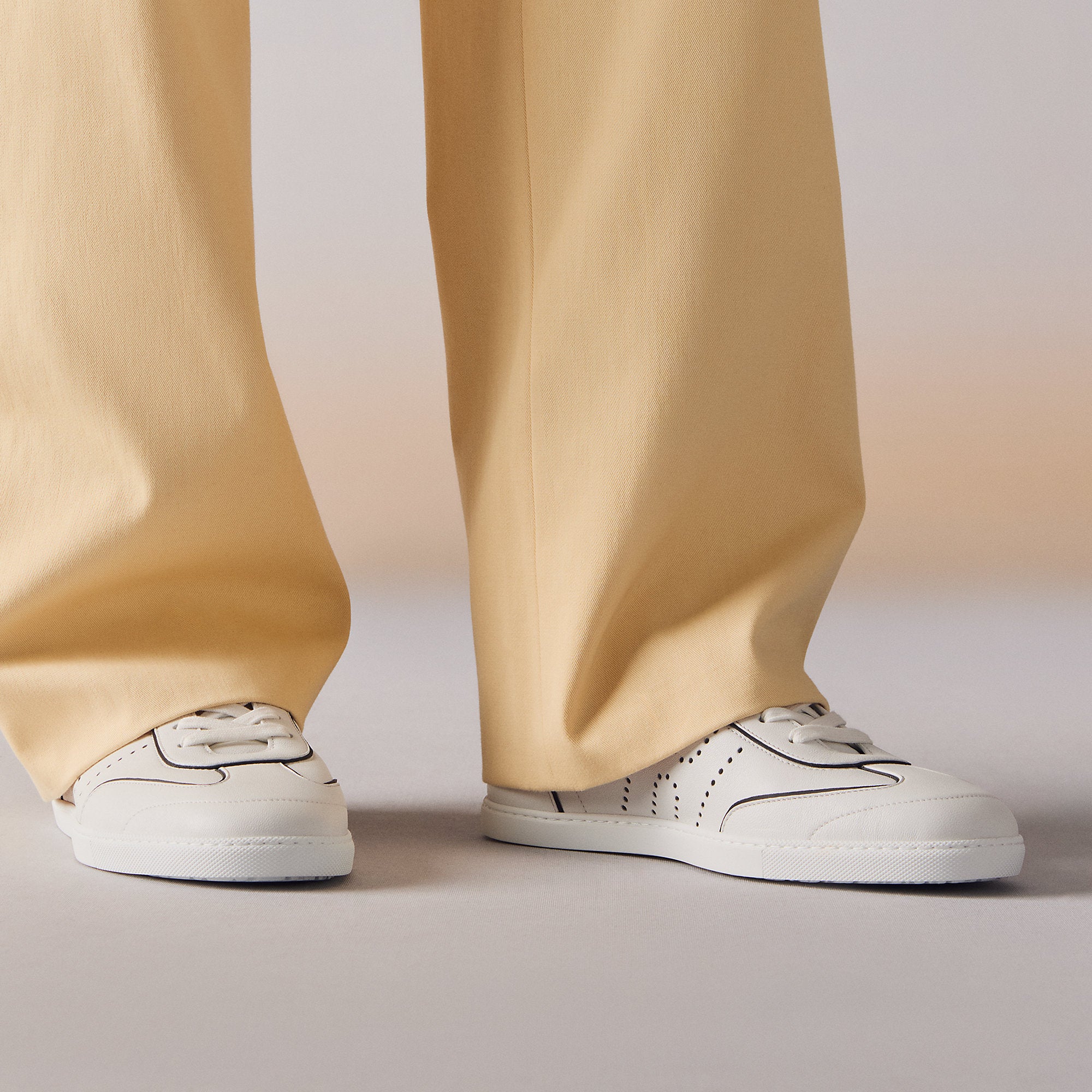  Hermes Match Sneaker Prunoir