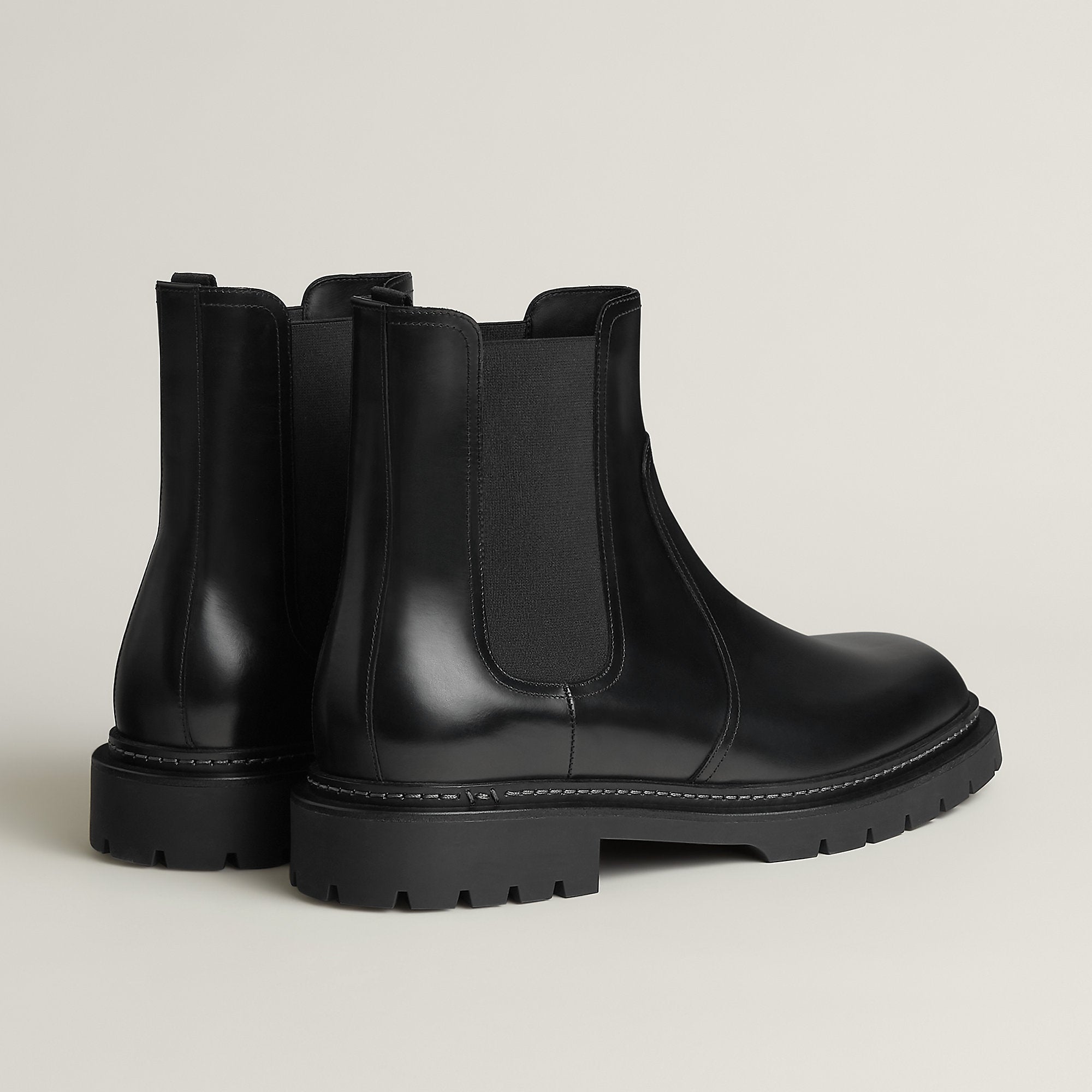  Hermes Mateo Ankle Boot Noir