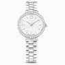 Swarovski Matrix 3-Link Watch Swiss Made Metal Bracelet Silver Tone Stainless Steel SW5706182
