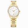 Swarovski Matrix Date Watch Swiss Made Metal Bracelet Gold Tone Gold-Tone Finish SW5745534