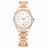 Swarovski Matrix Date Watch Swiss Made Metal Bracelet Rose Gold Tone Rose Gold-Tone Finish SW5734659