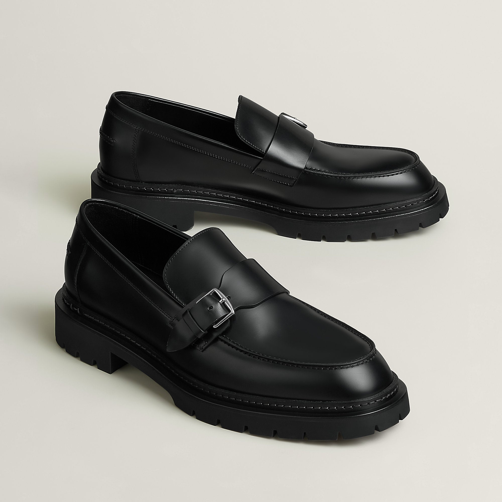  Hermes Maxime Loafer Beige Sable