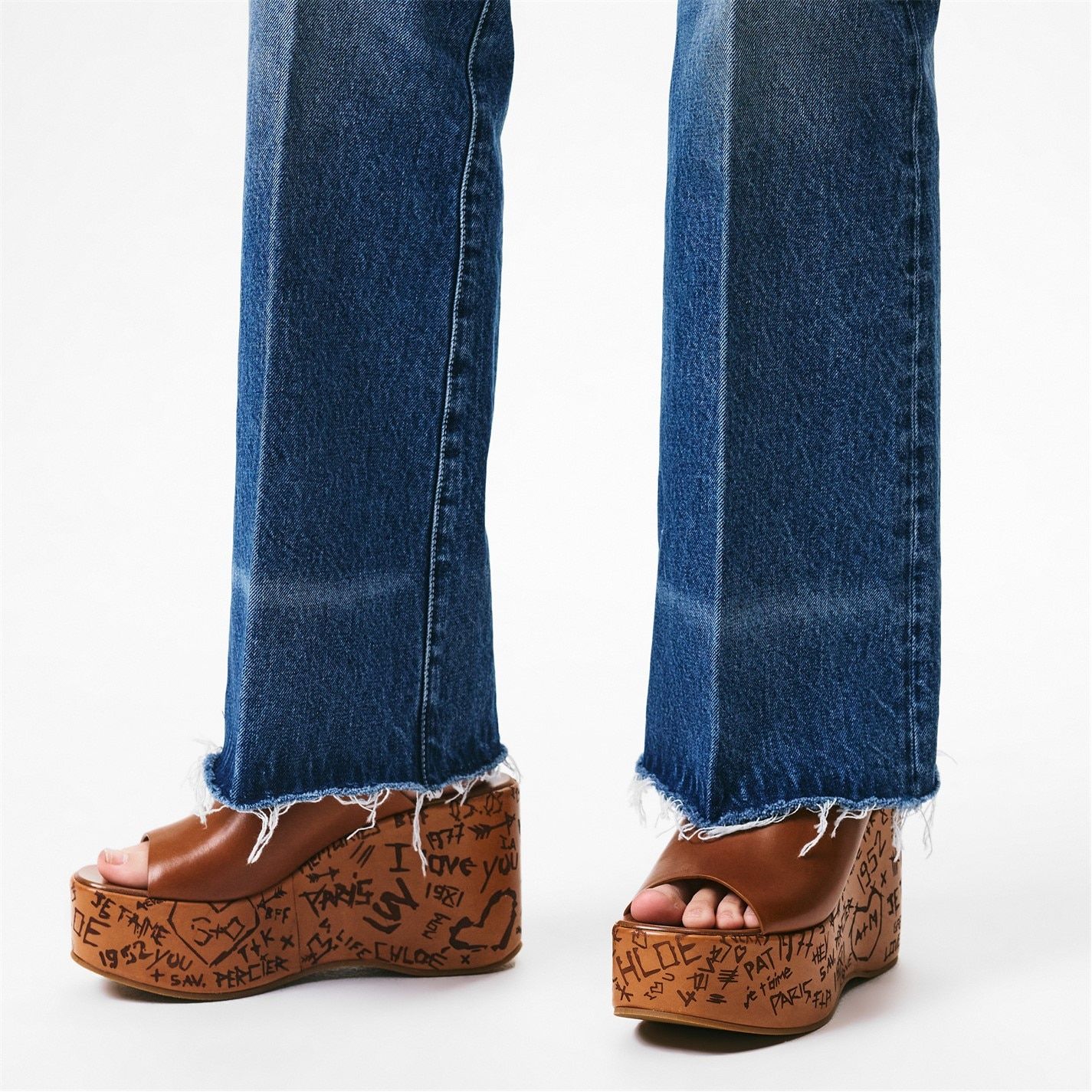  Maxime Wedge Sandals Ginger Brown