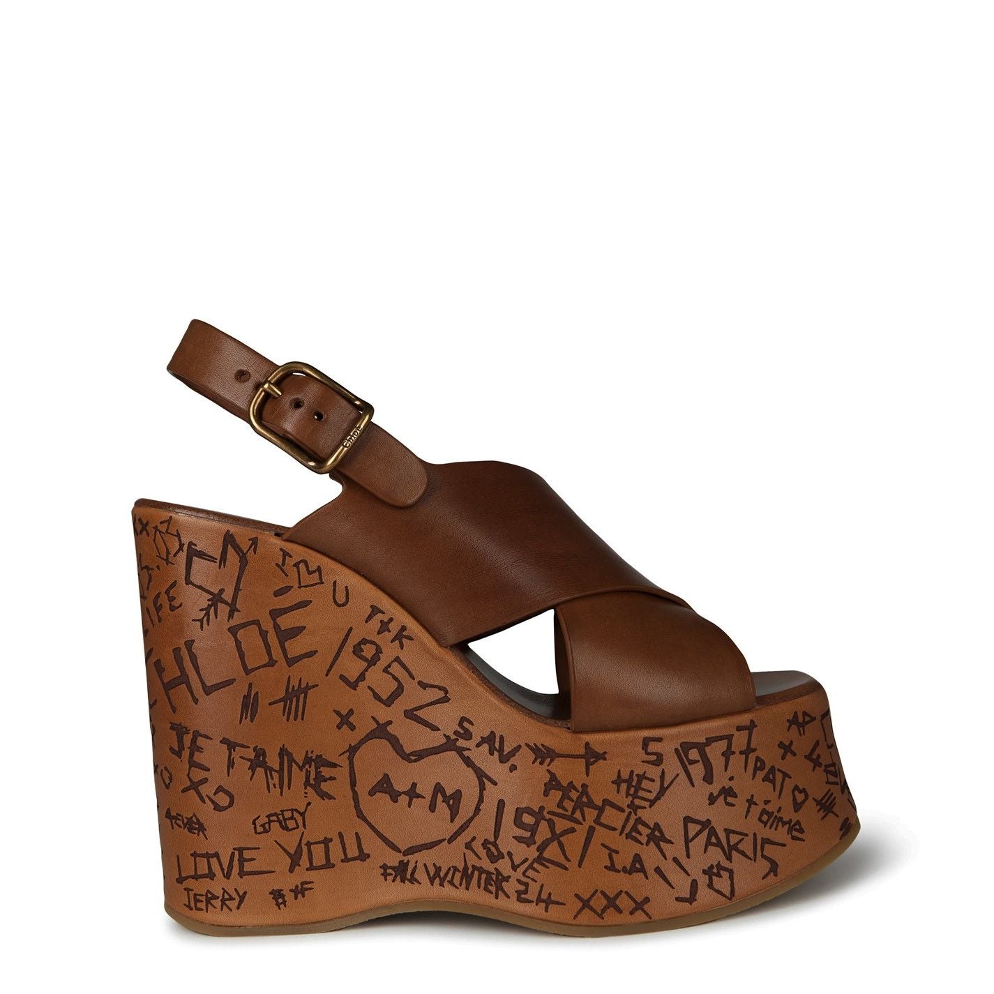  Maxime Wedges Ginger Brown