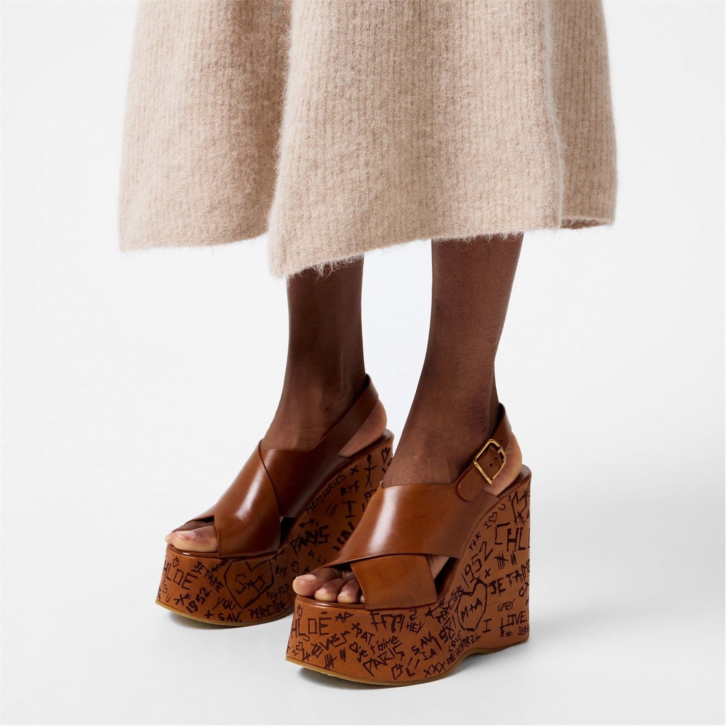  Maxime Wedges Ginger Brown