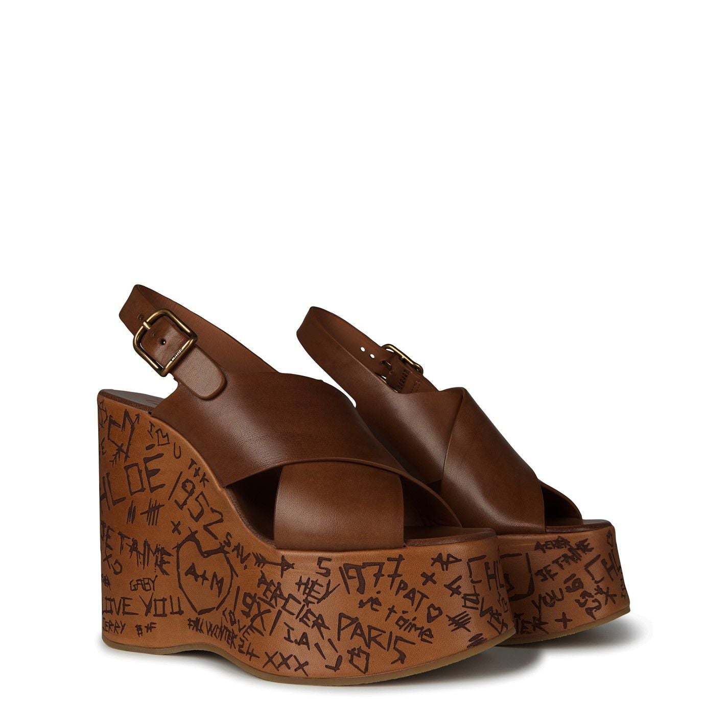 Maxime Wedges Ginger Brown