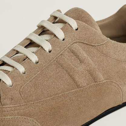  Hermes May Derby Shoe Beige Sable