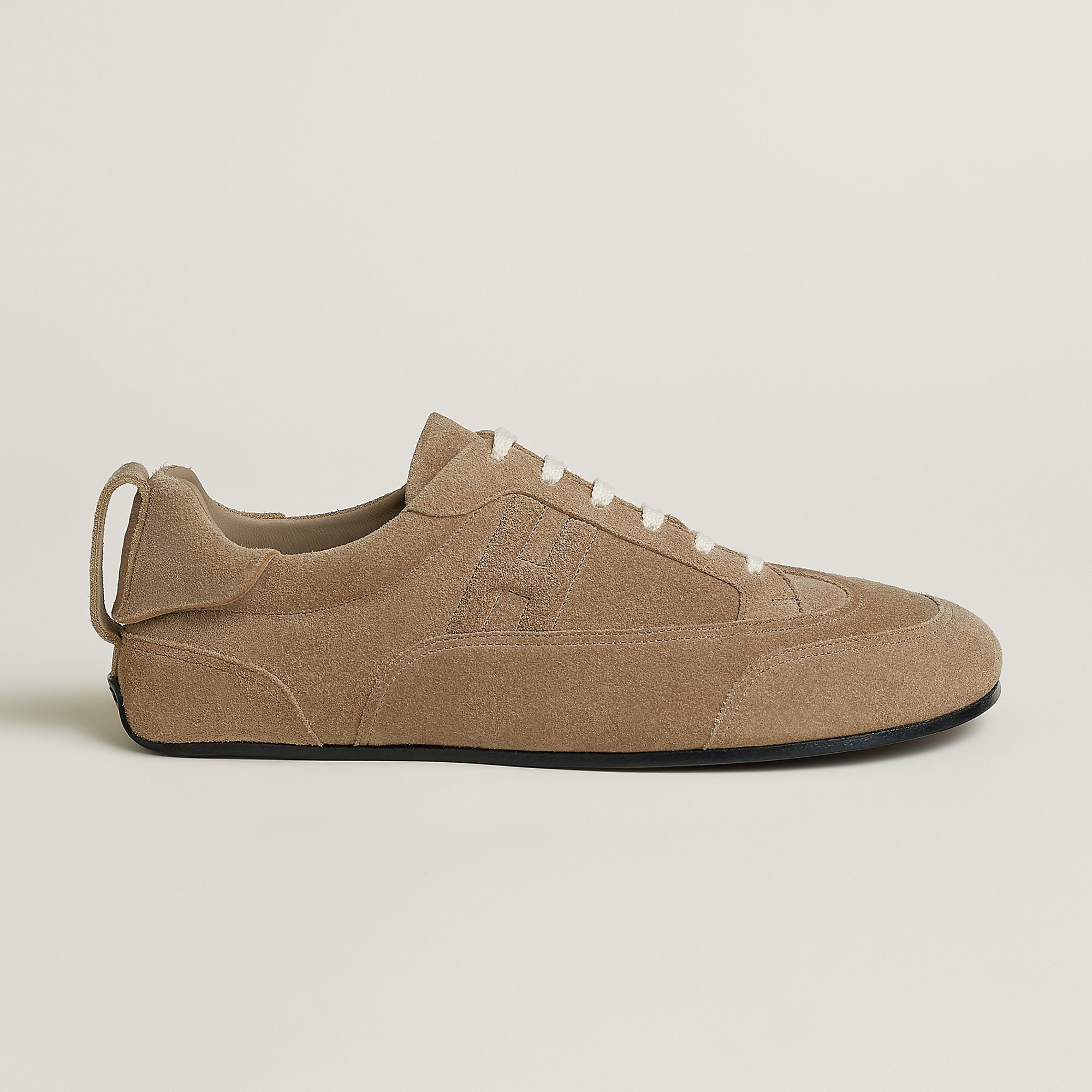  Hermes May Derby Shoe Beige Sable