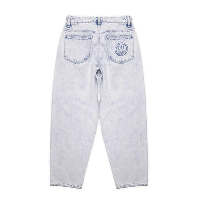 House of Drew Tapered Baggy Jean Painted Indigo