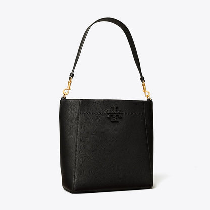 Tory Burch McGraw Bucket Bag Black