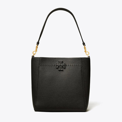 Tory Burch McGraw Bucket Bag Black