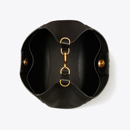 Tory Burch McGraw Bucket Bag Black