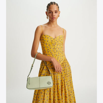 Tory Burch McGraw Wedge PINE FROST