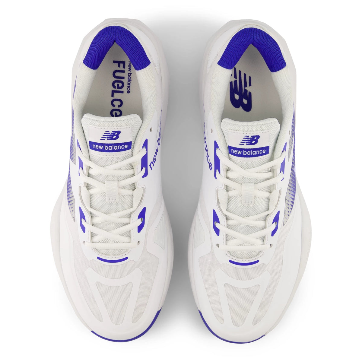 New Balance 796v4 Pickleball White with Blue Gemstone