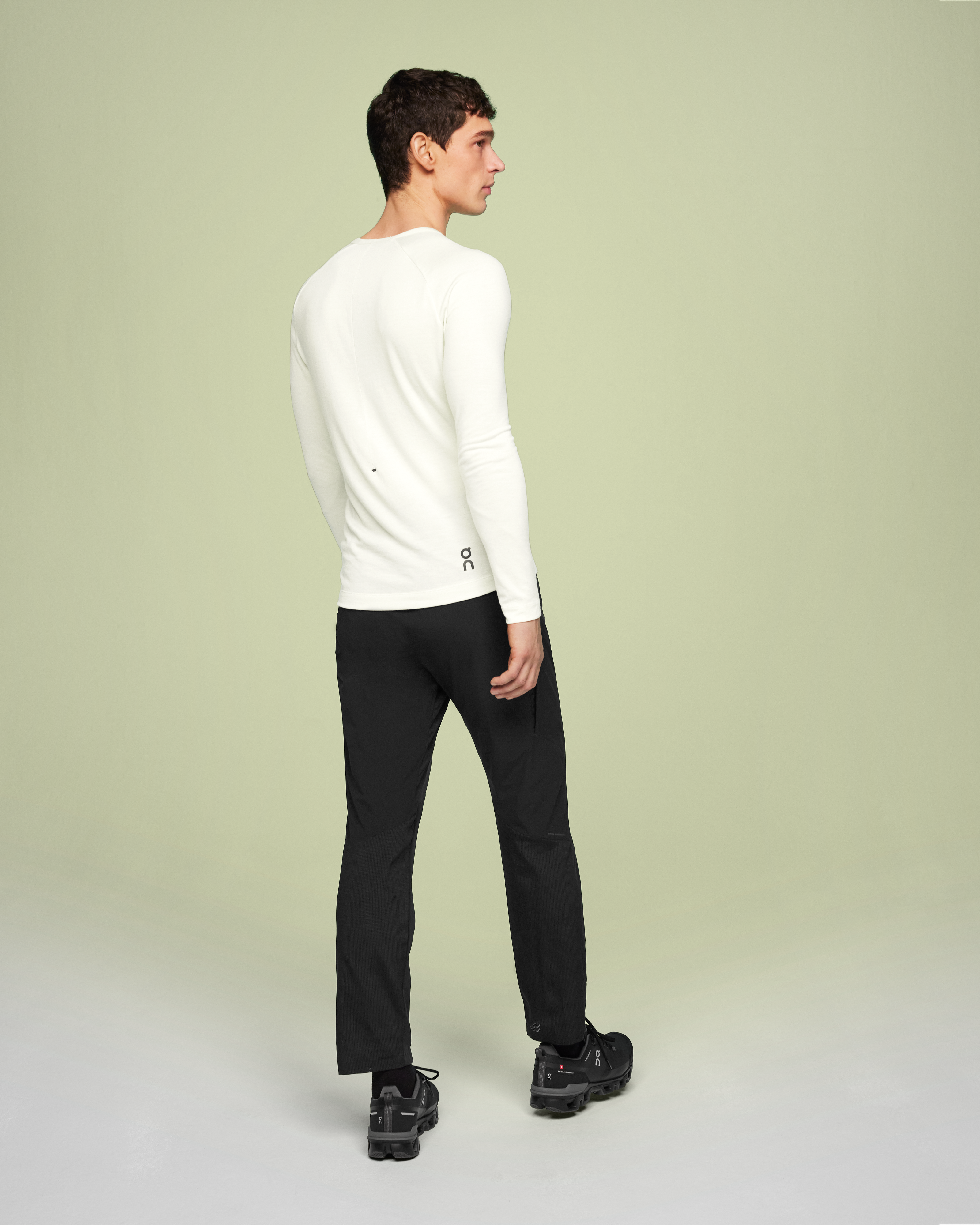 on trek pants Black