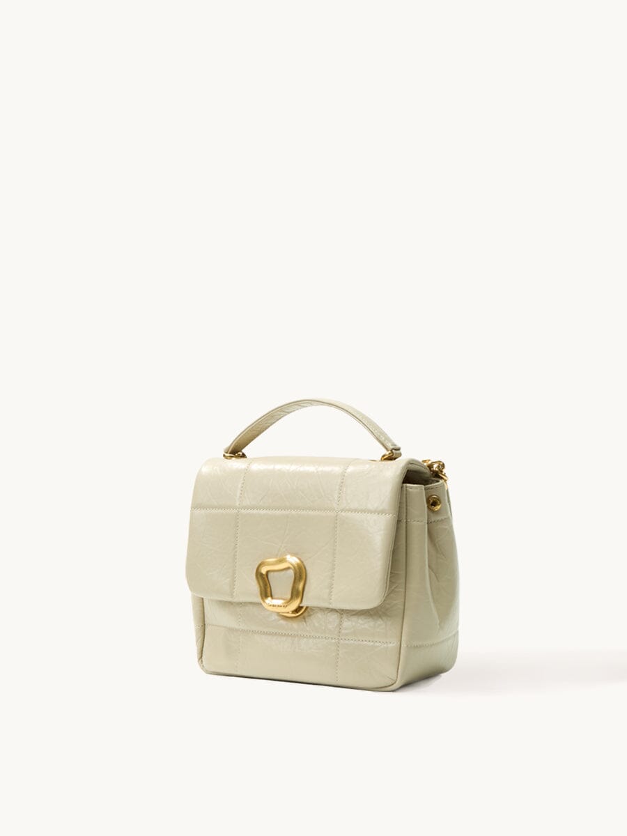 Songmont Medium Chocolate Bag Pearl Grey