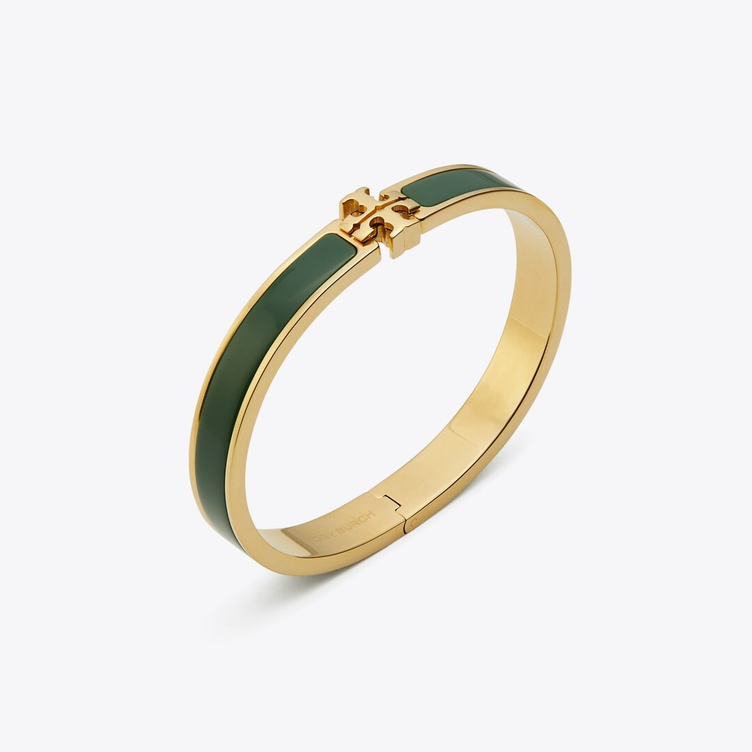 Tory Burch Medium Icon Bracelet Tory Gold / Dark Kale
