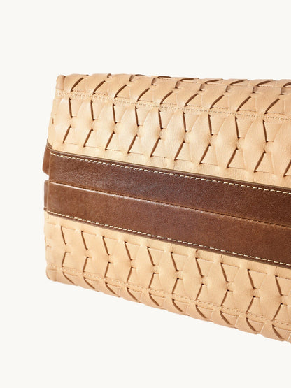 Songmont Medium Lattice Tote Sulfur
