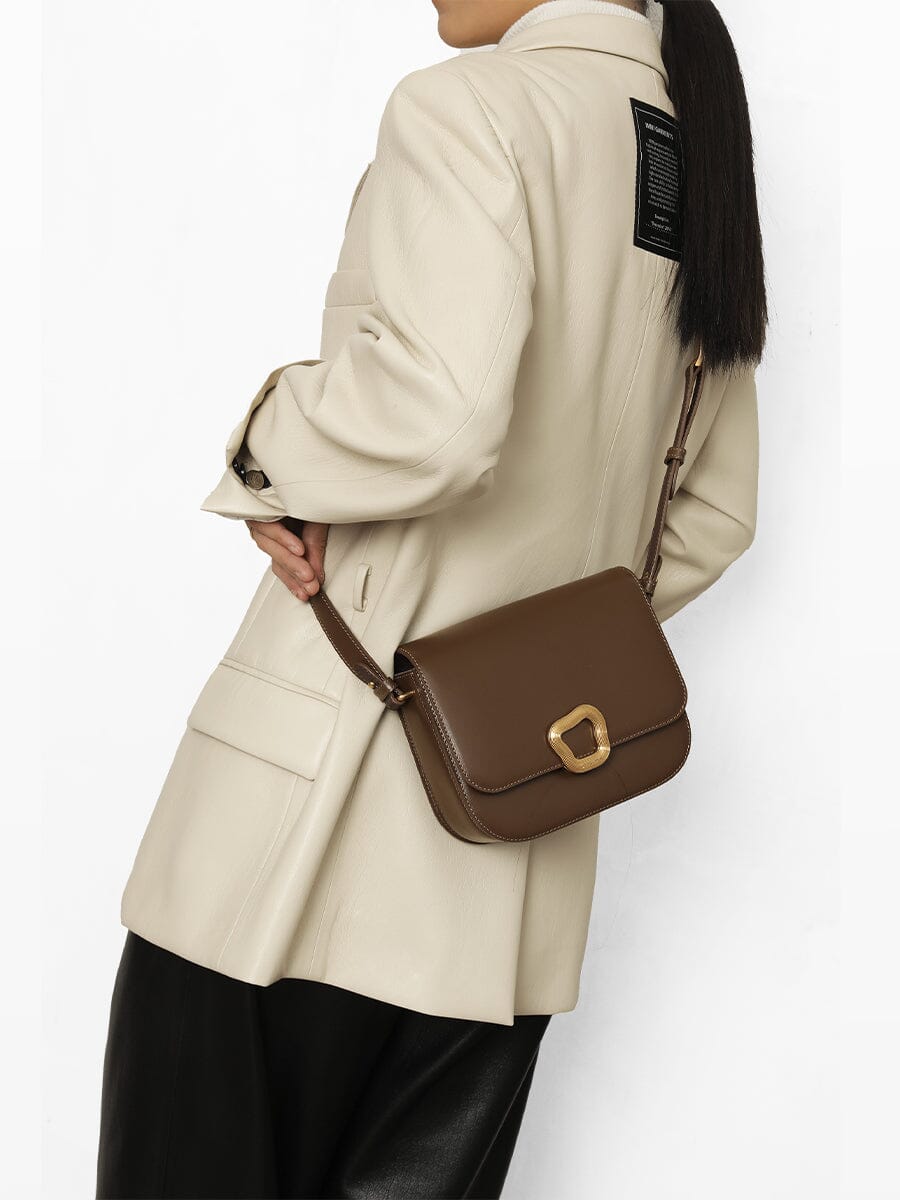 Songmont Medium Reset Tofu Bag Caramel