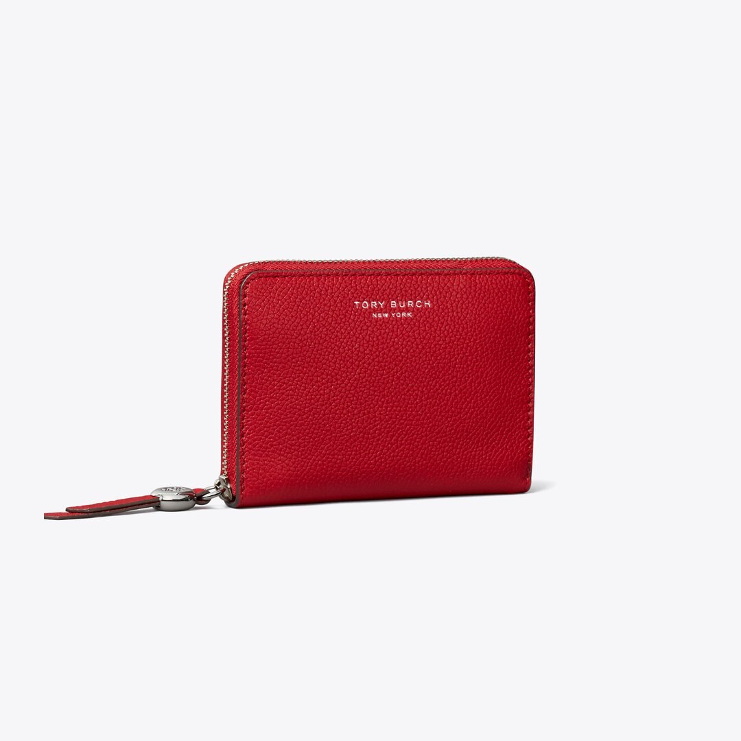 Tory Burch Medium Romy Wallet Tory Red