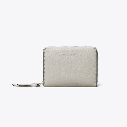 Tory Burch Medium Romy Wallet Dove Gray