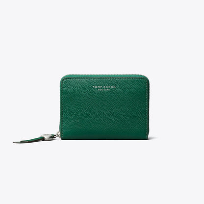 Tory Burch Medium Romy Wallet Dark Kale