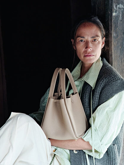 Songmont Medium Song Bag Cream Apricot