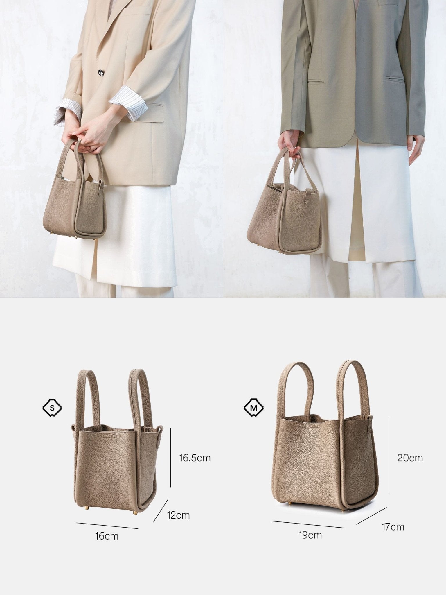 Songmont Medium Song Bag (Vegan Leather) Eco Cloud