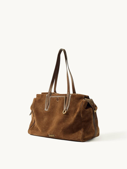 Songmont Medium Yore Duffle Bag Sandal Suede