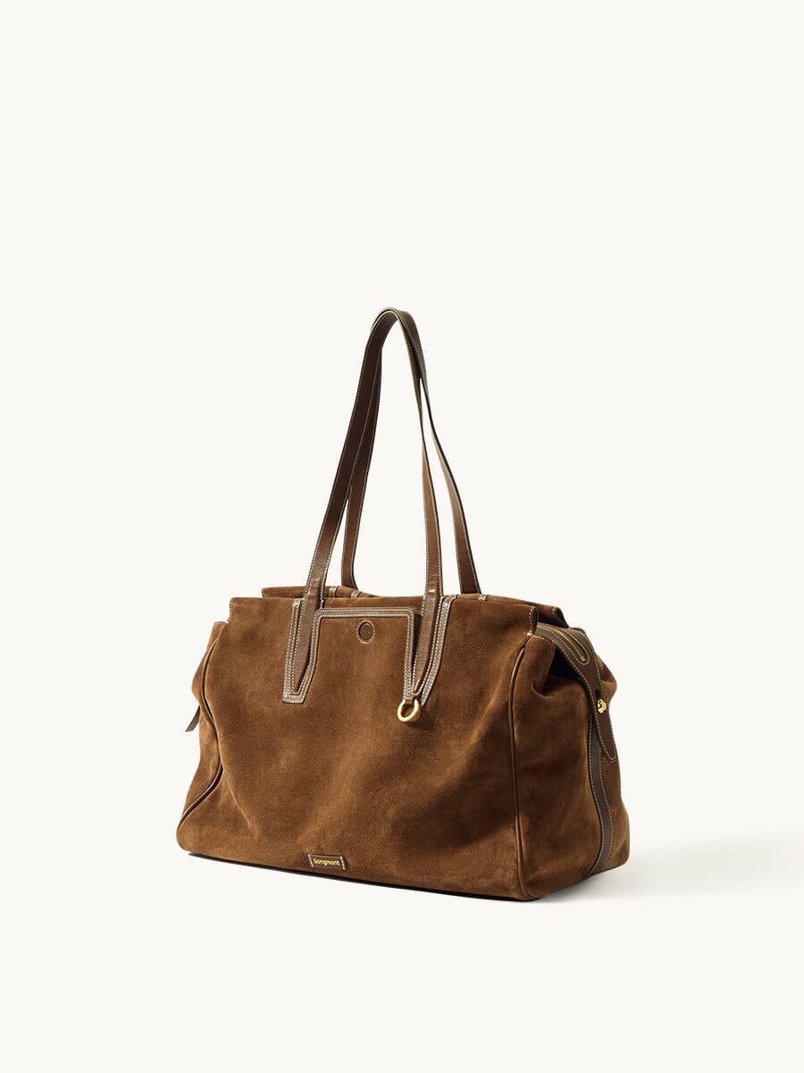 Songmont Medium Yore Duffle Bag Sandal Suede