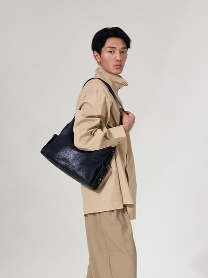 Songmont Medium Yore Hobo Bag Onyx