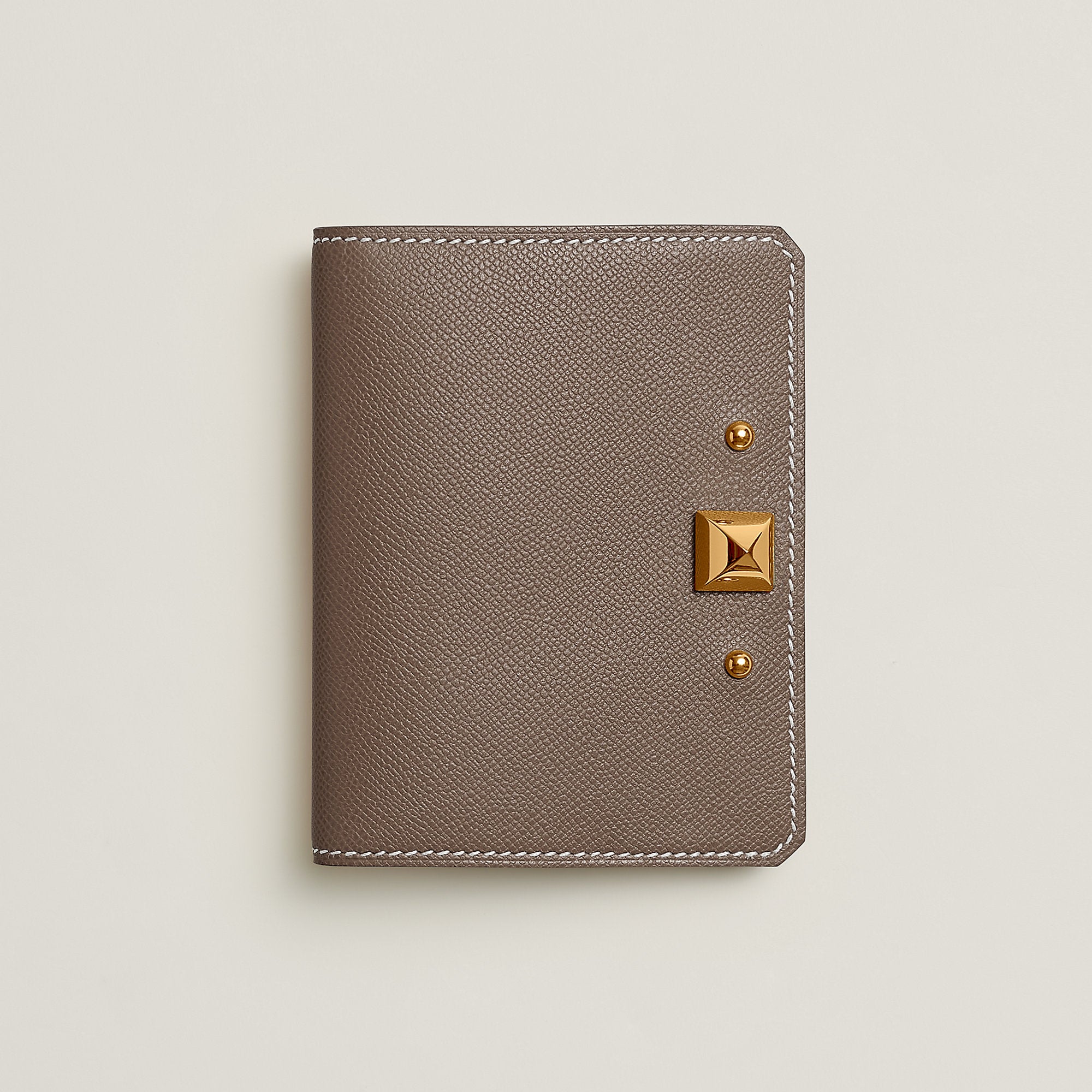  Hermes Medor Card Holder Toupe