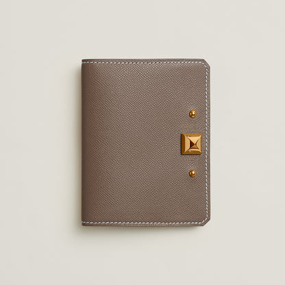  Hermes Medor Card Holder Toupe