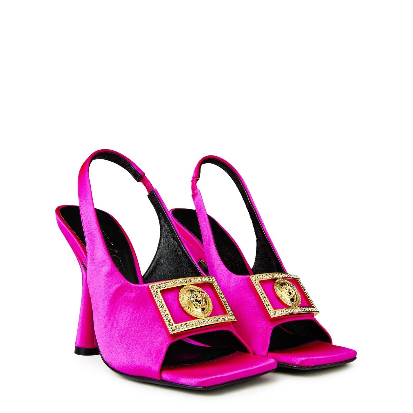  Medusa Slingback Sandals Fuschia