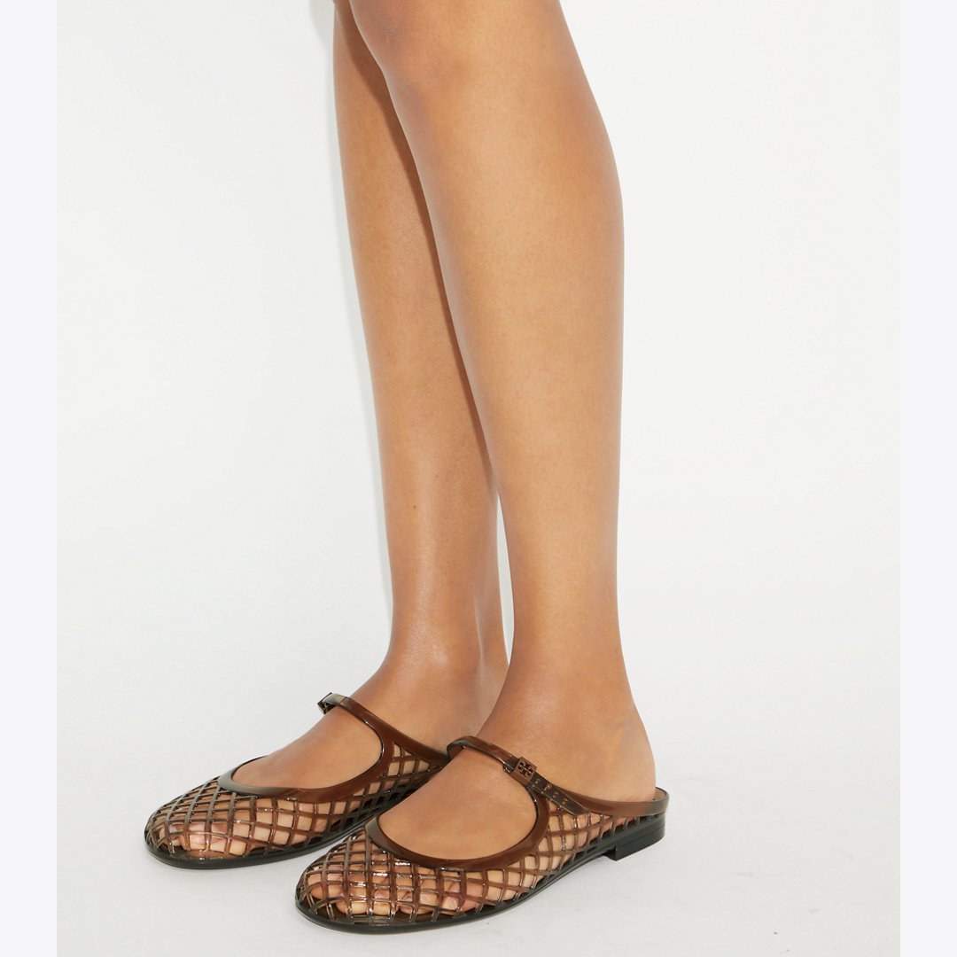 Tory Burch Mellow Mary Jane Jelly COCOA / COCOA