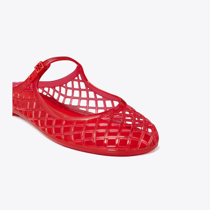 Tory Burch Mellow Mary Jane Jelly RED VOLCANO / RED VOLCANO