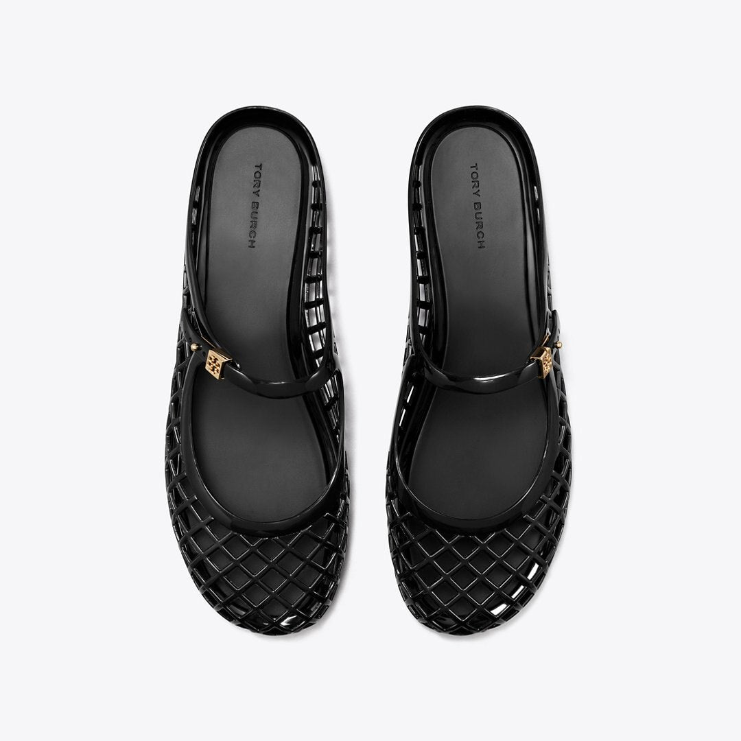 Tory Burch Mellow Mary Jane Jelly PERFECT BLACK / BLACK