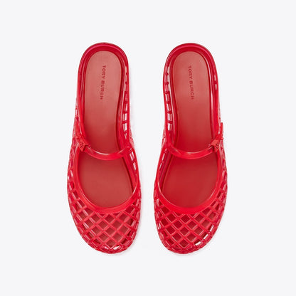 Tory Burch Mellow Mary Jane Jelly RED VOLCANO / RED VOLCANO