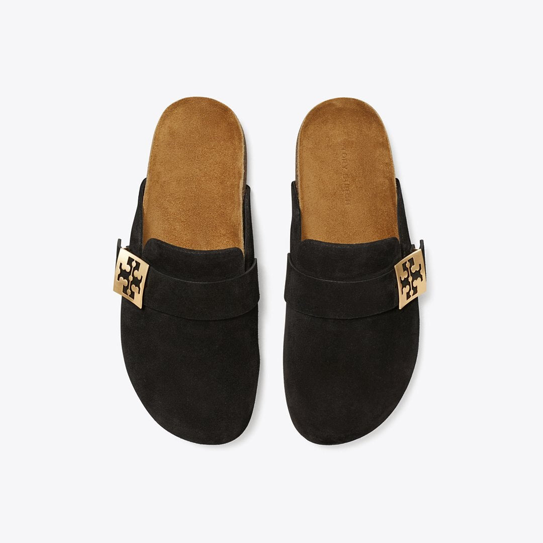Tory Burch Mellow Mule PERFECT BLACK / GOLD