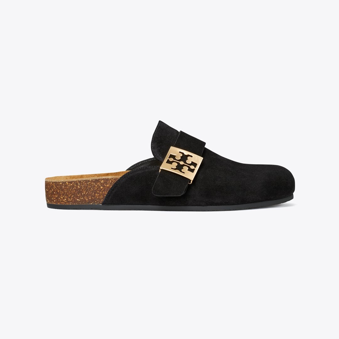 Tory Burch Mellow Mule PERFECT BLACK / GOLD