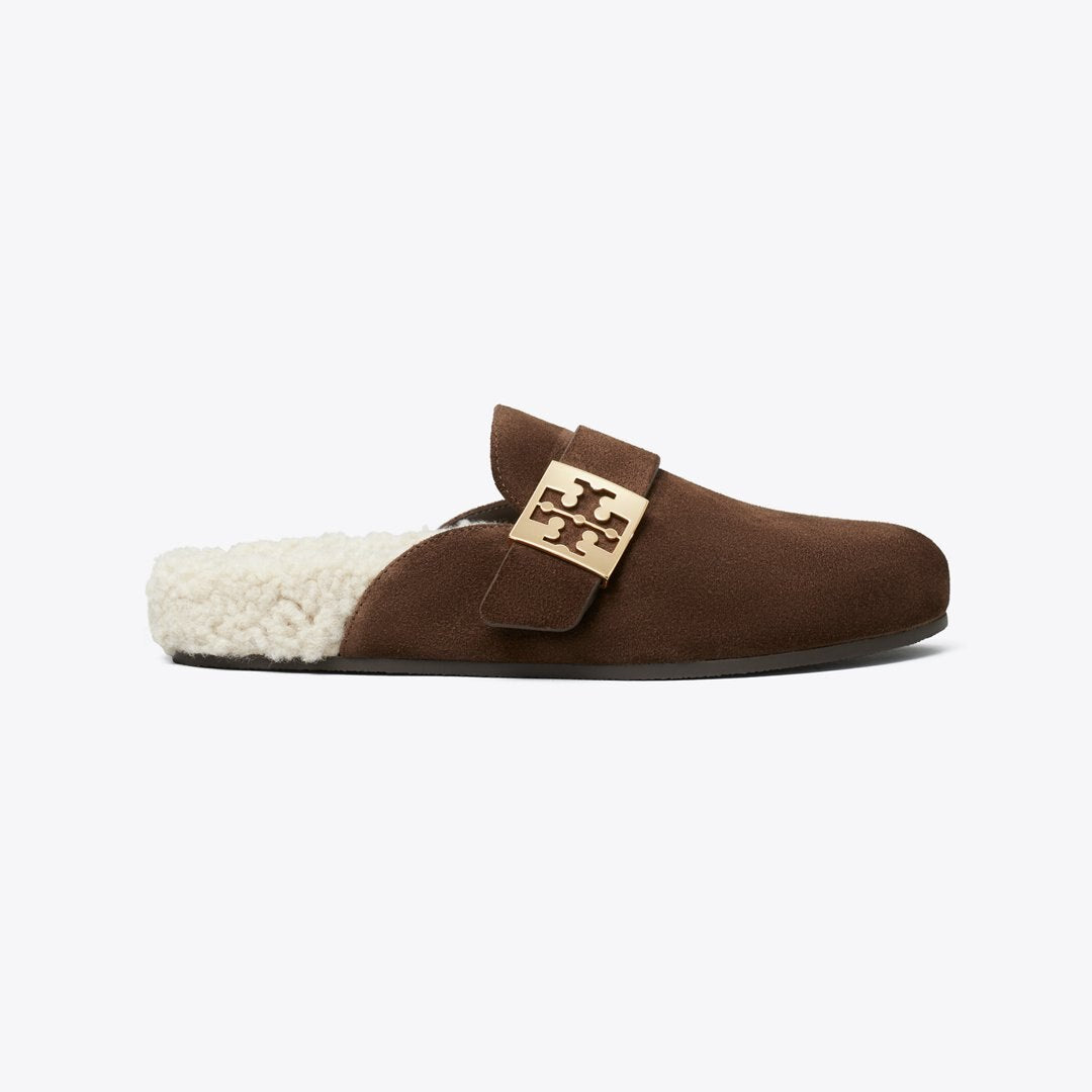 Tory Burch Mellow Mule DARK COCOA / TAUPE