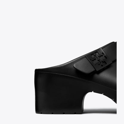 Tory Burch Mellow Platform Heeled Clog PERFECT BLACK