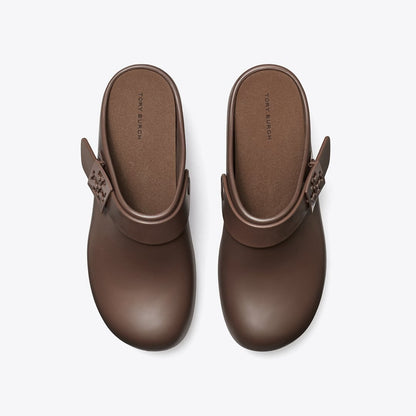 Tory Burch Mellow Platform Heeled Clog COCONUT