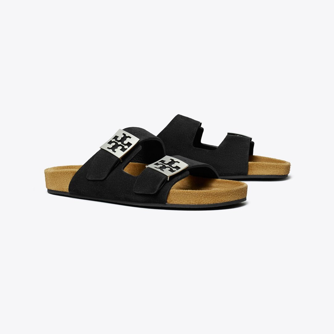 Tory Burch Mellow Sandal PERFECT BLACK / LIGHT TEAK