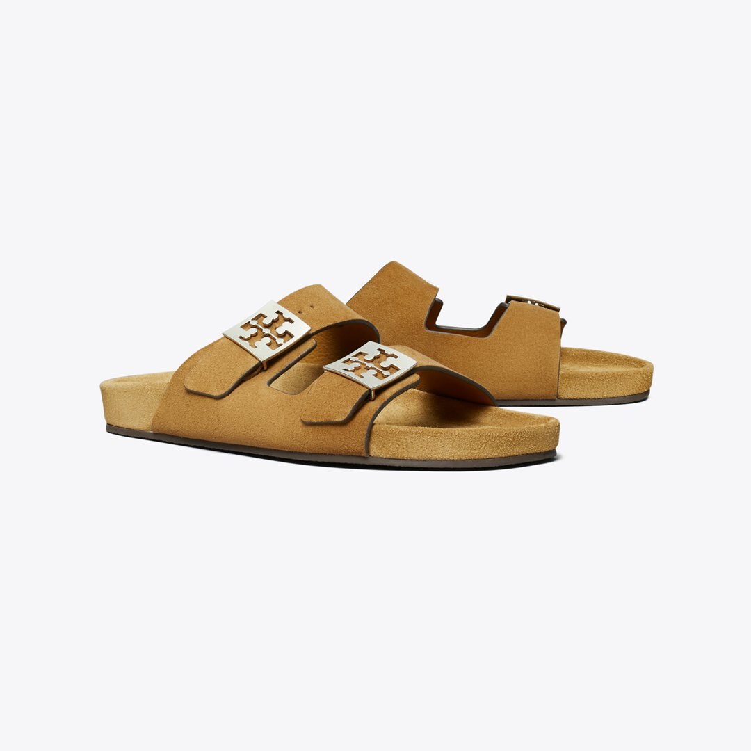 Tory Burch Mellow Sandal TOFFEE / LIGHT TEAK