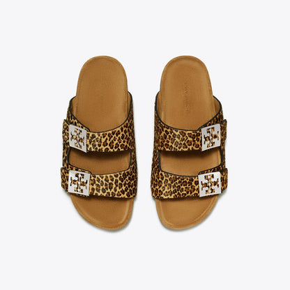Tory Burch Mellow Sandal LEOPARD MULTI / LIGHT TEAK