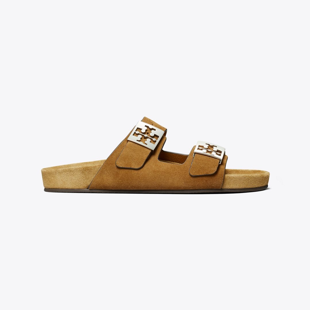 Tory Burch Mellow Sandal TOFFEE / LIGHT TEAK