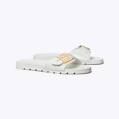 Tory Burch Mellow Slide WHITE / GOLD