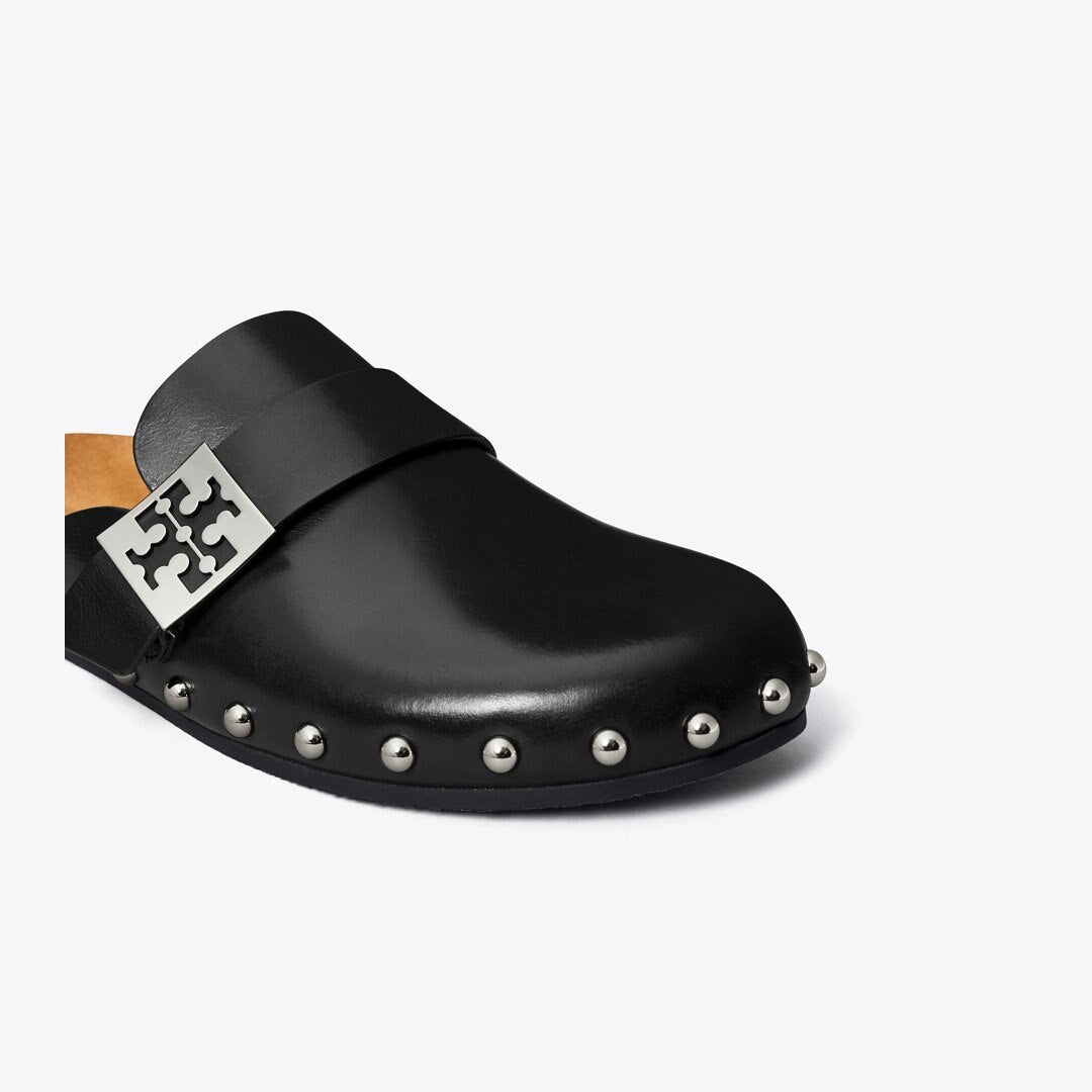 Tory Burch Mellow Studded Mule PERFECT BLACK